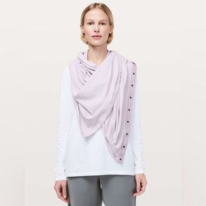 Lululemon Vinyasa Scarf *Rulu - Tonka Stripe Antoinette White (Lavender)
